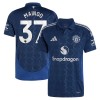 Maillot de Supporter Manchester United Mainoo 37 Extérieur 2024-25 Pour Homme